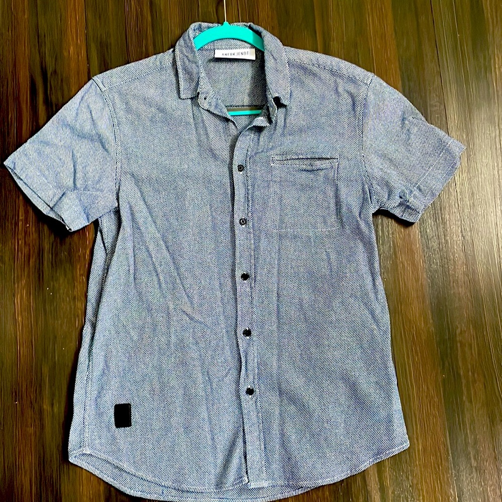 Men’s DANISH designer button down shirt sleeve